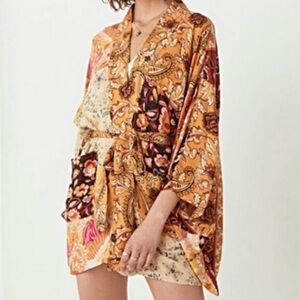 Renew patchwork kimono